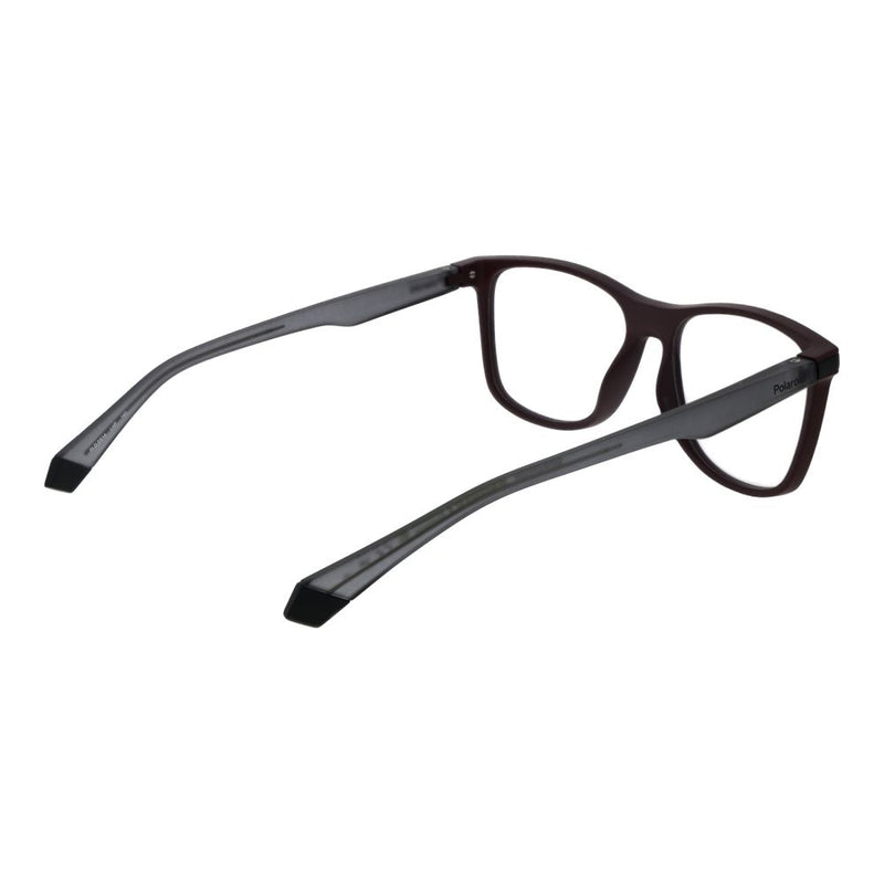 Polaroid Burgundy Polyester Glasses (Frames) - Stylish & Durable