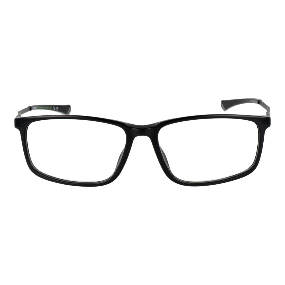 Polaroid Black Polyamide Glasses (Frames) for Men
