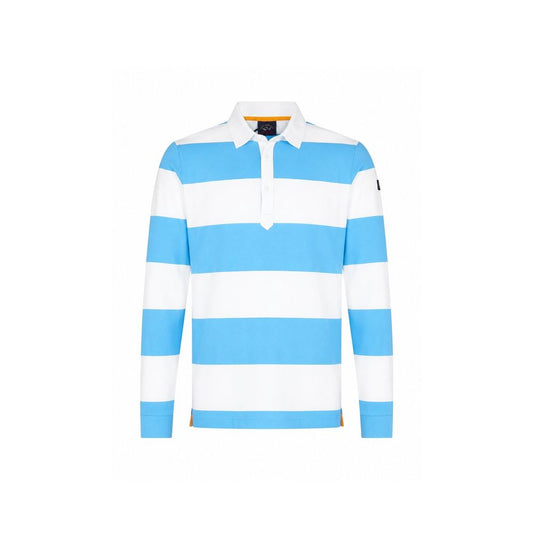 Paul & Shark White Cotton Polo Shirt for Men