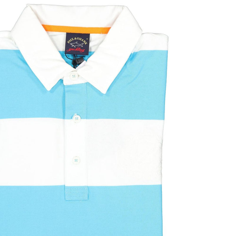 Paul & Shark White Cotton Polo Shirt for Men
