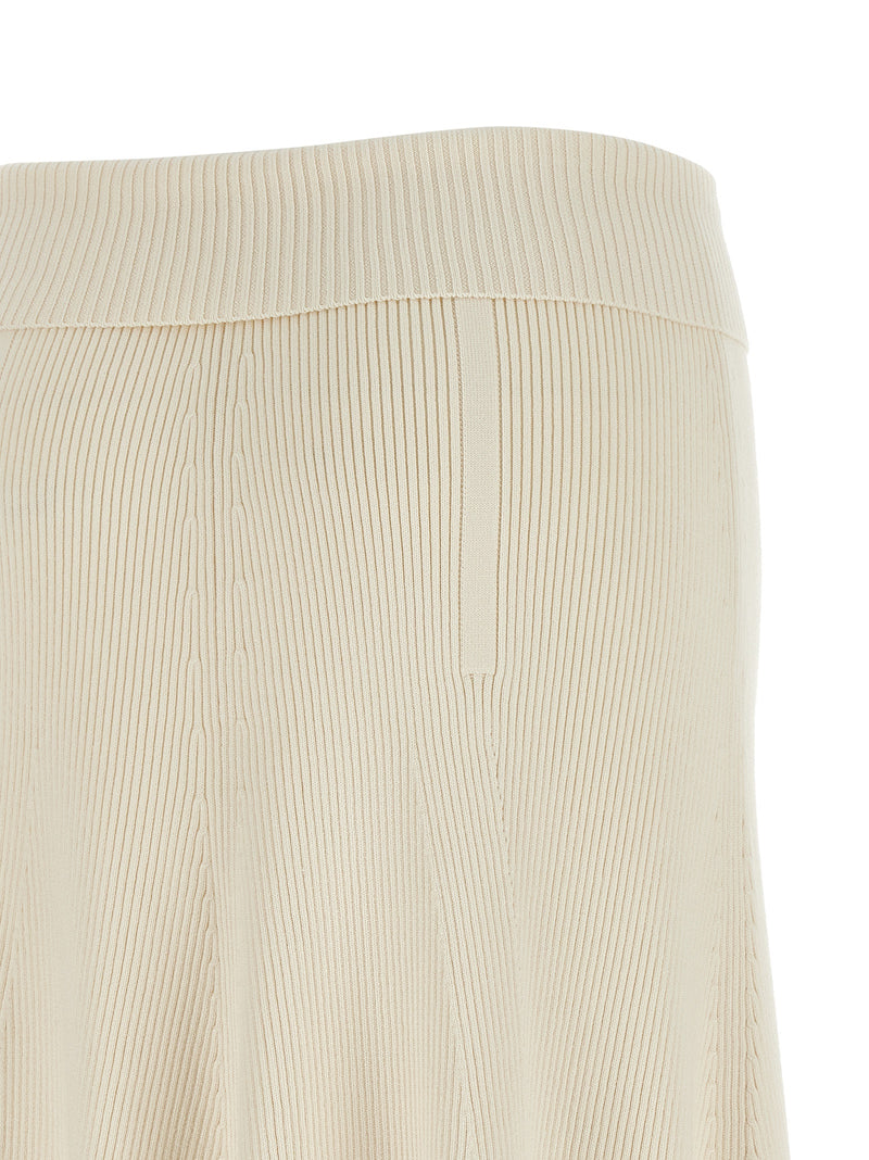 Zimmermann Rebellion Beige Viscose Midi Skirt