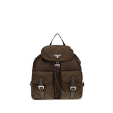 Prada Brown Recycled Polyamide Backpack - Medium Re-Nylon