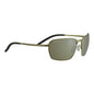 Serengeti Brown Plastic Sunglasses
