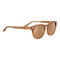 Serengeti Brown Resin Sunglasses