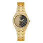 Guess Gold Stainless Steel Dress Watch