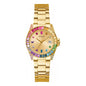 Guess Gold Stainless Steel Dress Watch