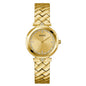 Guess Gold Stainless Steel Dress Watch