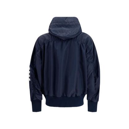 Thom Browne Black Cotton Shell Jacket