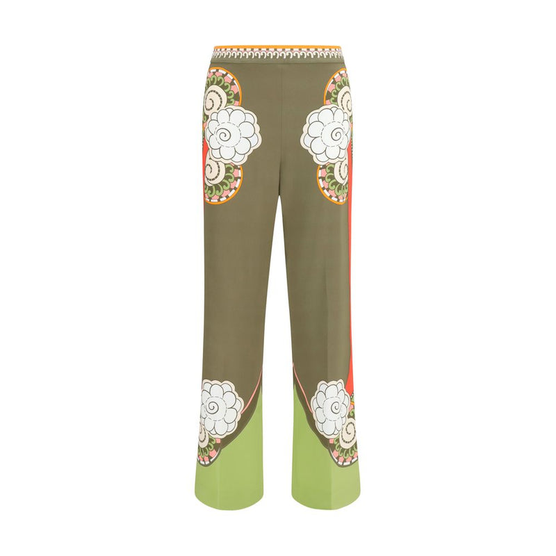 Pantalon décontracté La Double J en Viscose Multicolore