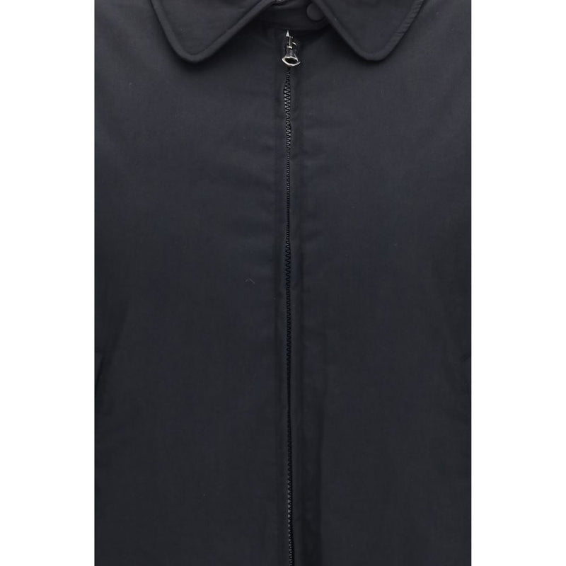 Our Legacy Black Cotton Full-Length Jacket