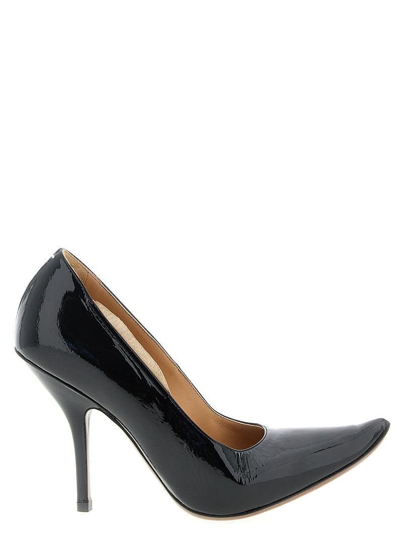 Maison Margiela Black Calfskin High Heel Pumps - Loved to Death