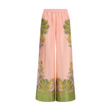Pantalons en Soie Multicolores La Double J pour Femme