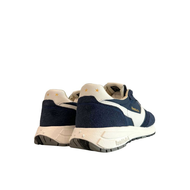 Pantofola D'Oro Blue Suede Low-Top Men Sneakers