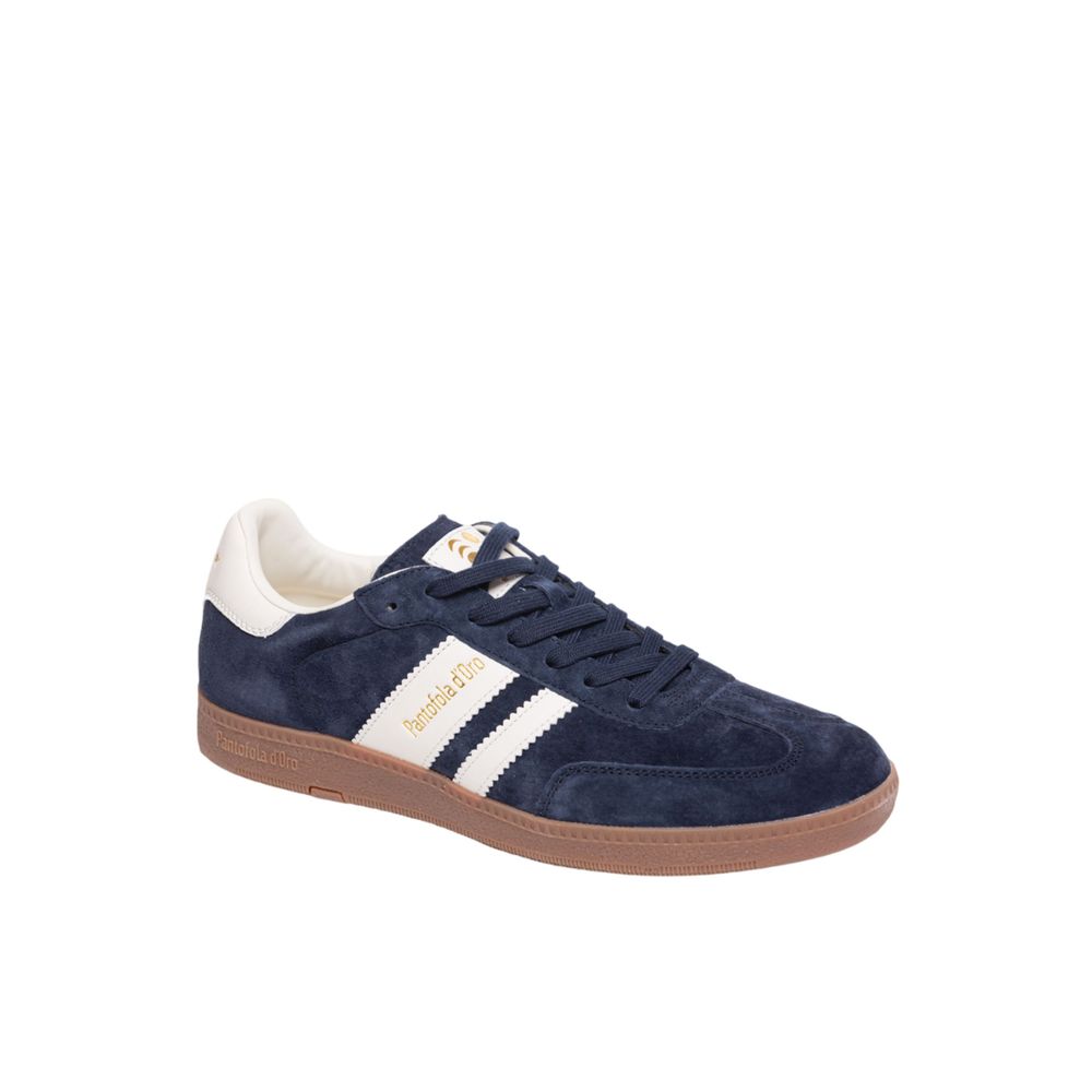 Pantofola D'Oro Baskets Homme en Daim Bleu