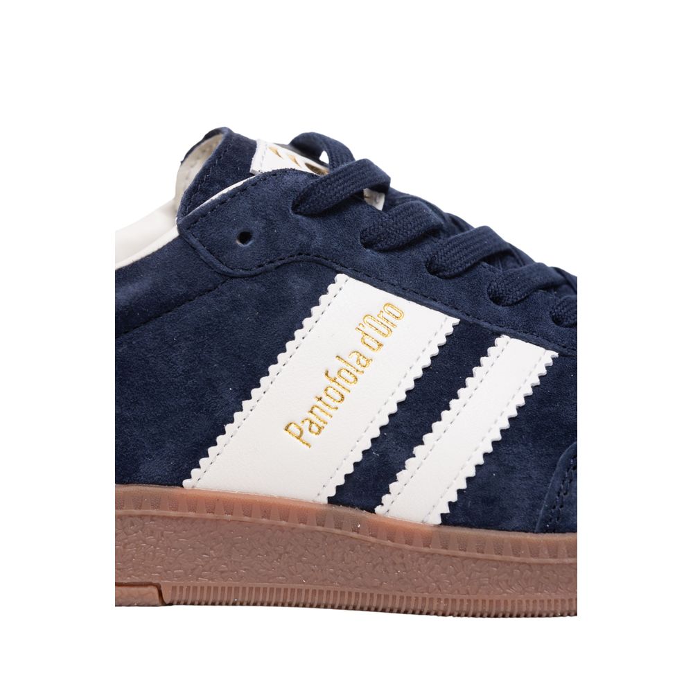 Pantofola D'Oro Baskets Homme en Daim Bleu