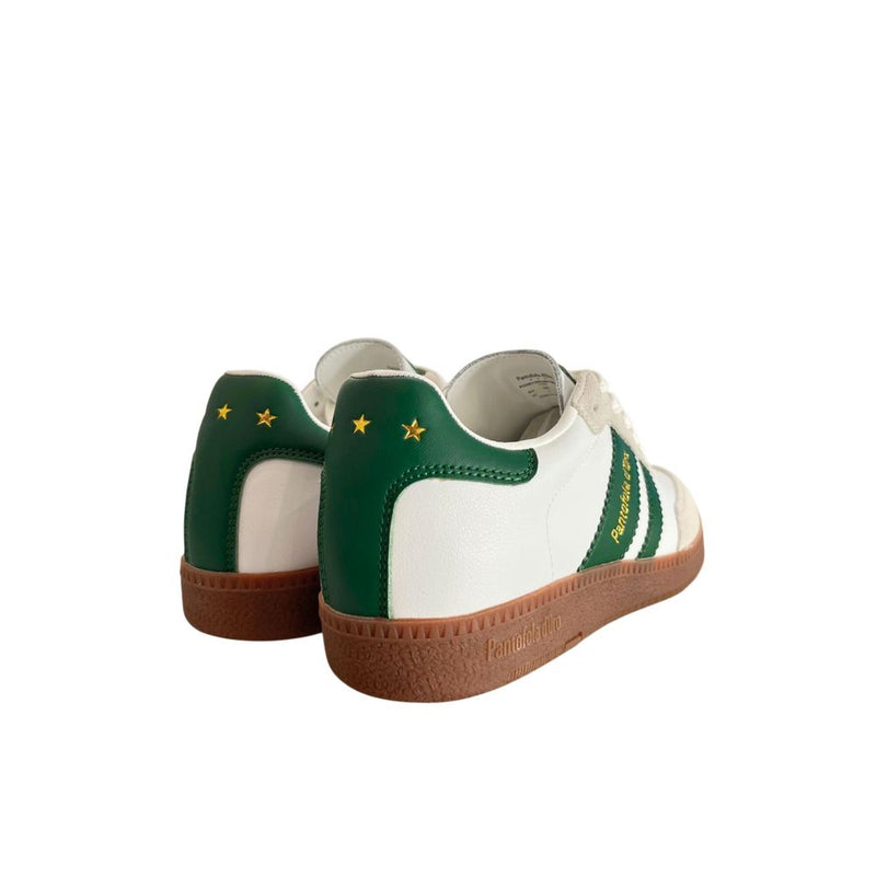 Pantofola D'Oro Green Suede Low-Top Sneakers for Men