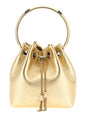 Jimmy Choo Gold Lamb Leather Handbag
