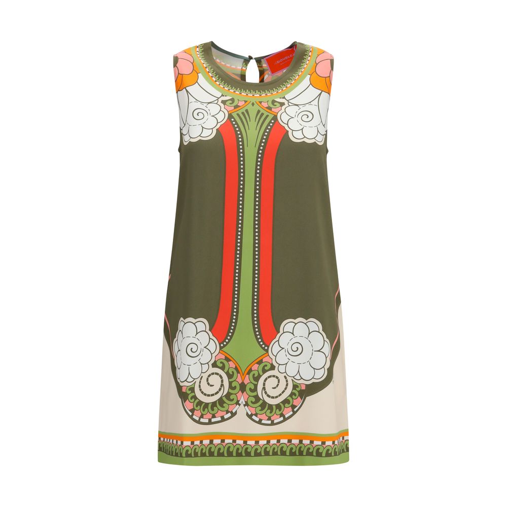 Robe décontractée La Double J en viscose multicolore