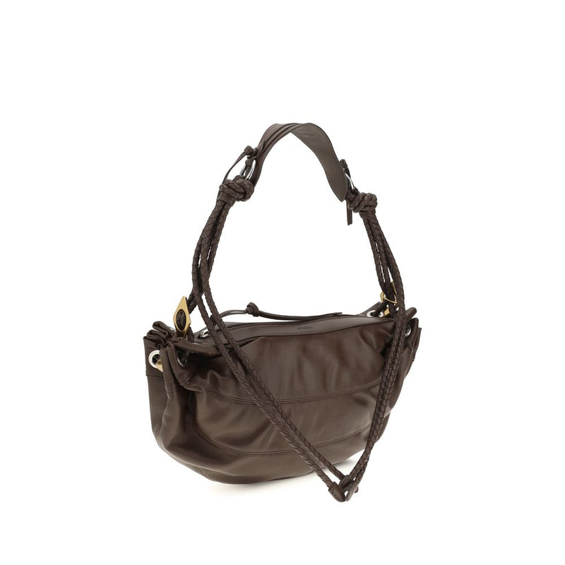 Isabel Marant Brown Lamb Ovis Aries Shoulder Bag