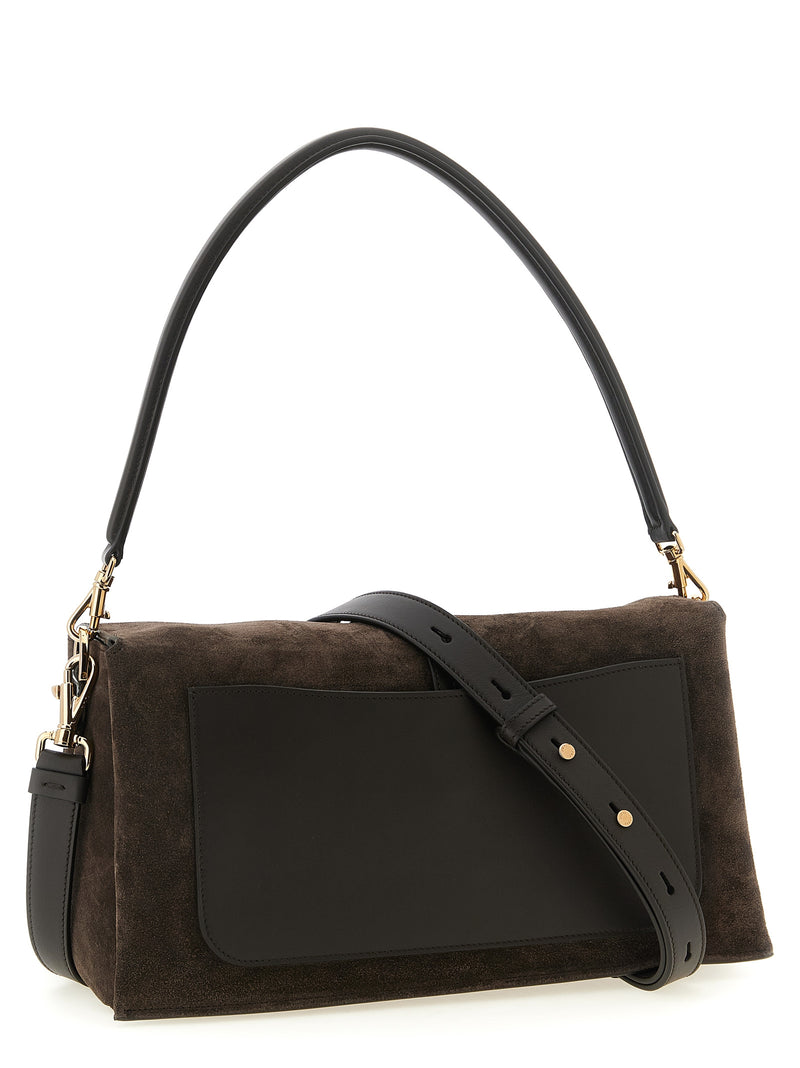 Sac à bandoulière Tod's en cuir de veau marron