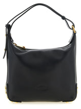 Sac porté épaule Tod's en cuir de veau noir