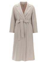 'S Max Mara Beige Wool Coat