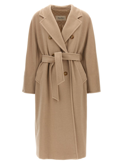 Max Mara Beige Virgin Wool Coat