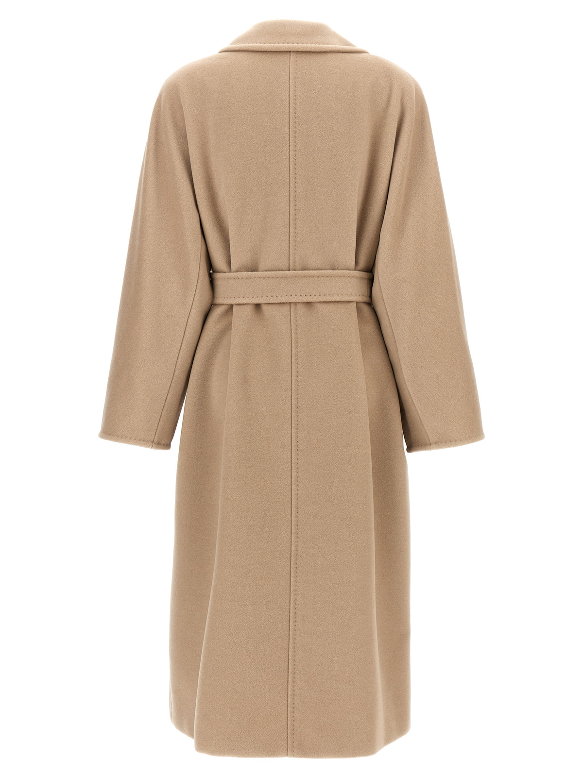 Manteau Max Mara en laine vierge beige