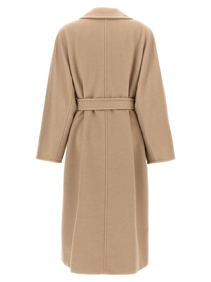 Max Mara Beige Virgin Wool Coat