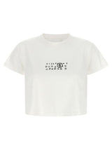 T-shirt MM6 Maison Margiela en coton blanc