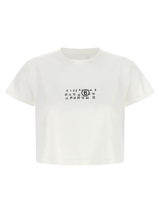 T-shirt MM6 Maison Margiela en coton blanc