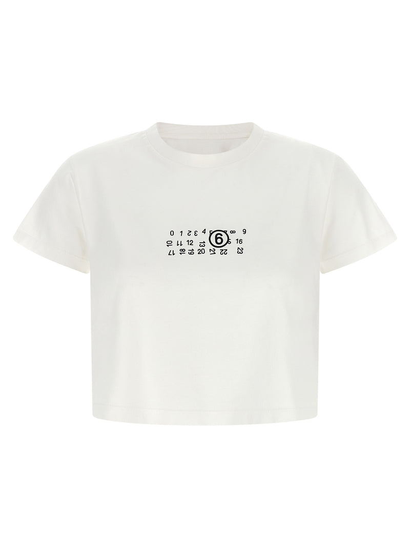 T-shirt MM6 Maison Margiela en coton blanc