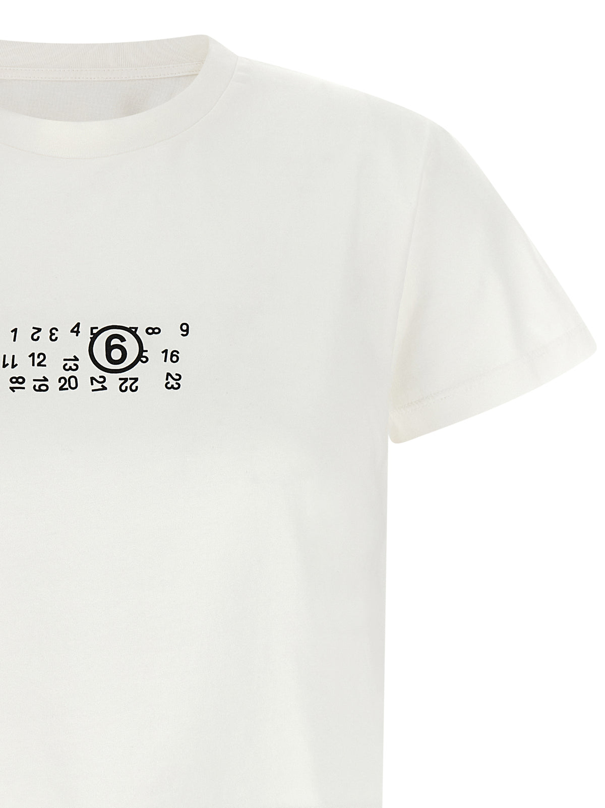 T-shirt MM6 Maison Margiela en coton blanc