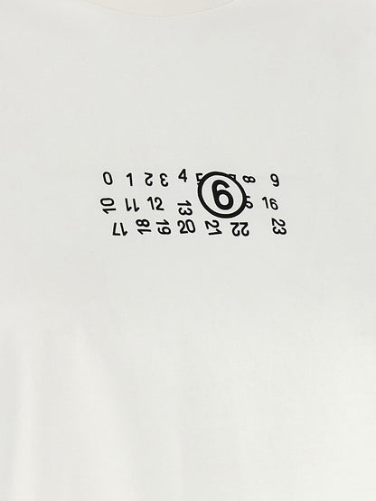MM6 Maison Margiela White Cotton T-Shirt