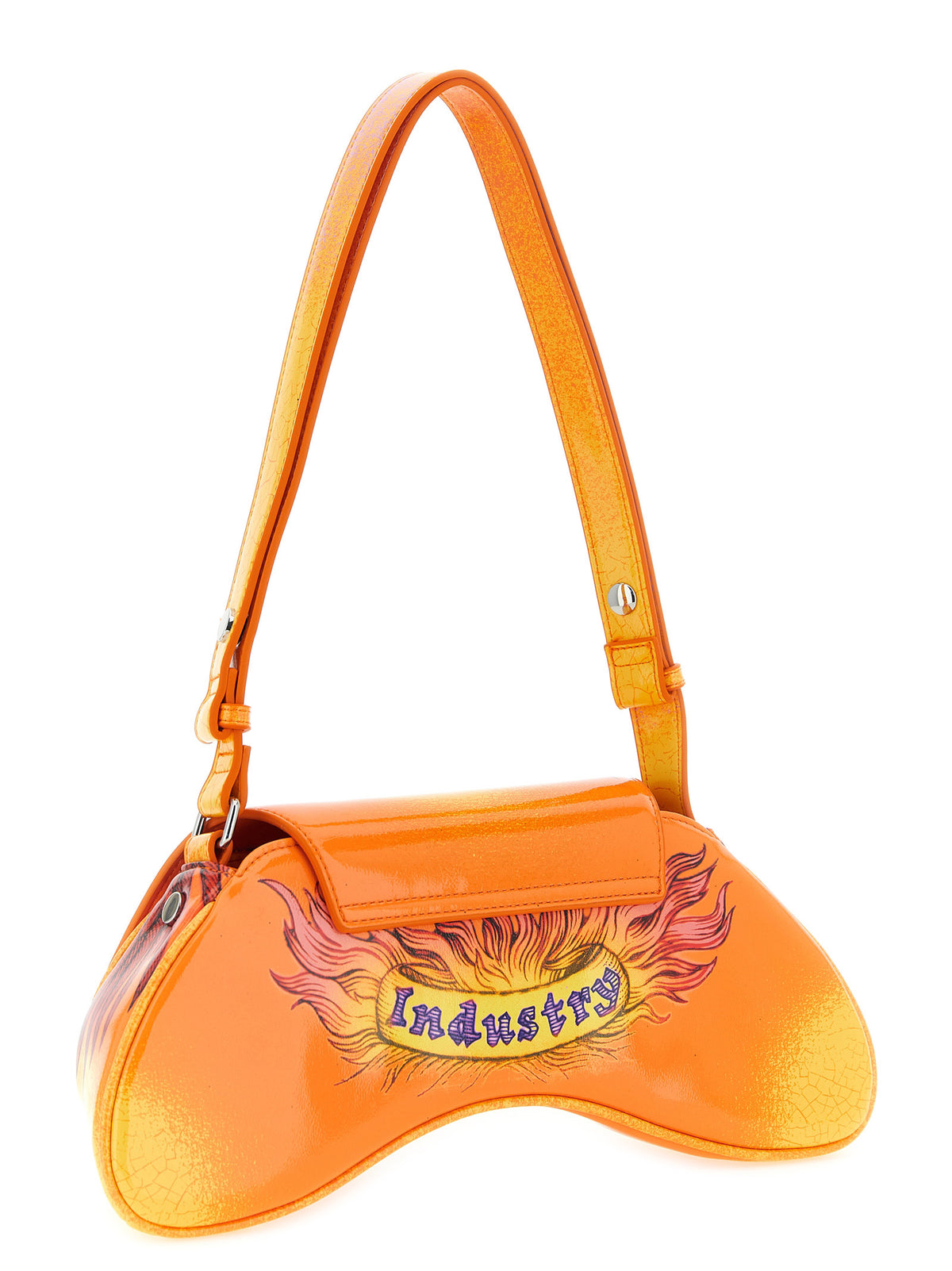 Sac bandoulière Diesel orange en polyéthylène