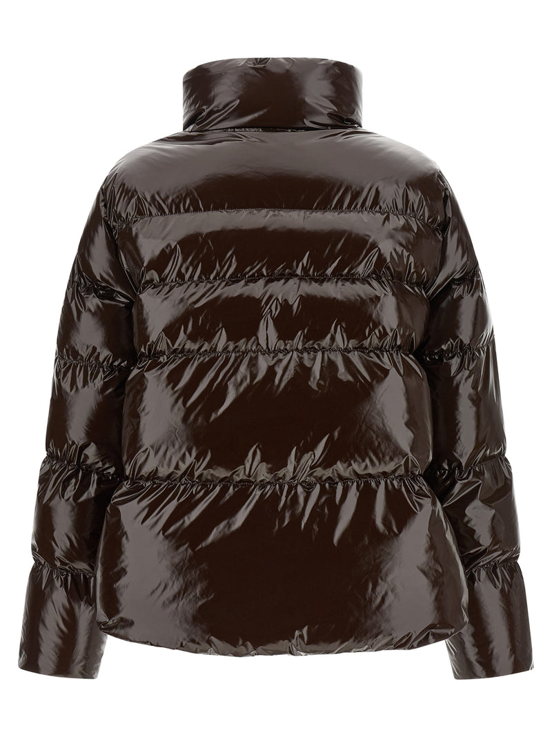 PINKO Brown Polyamide Full-Length Jacket - Stylish & Practical