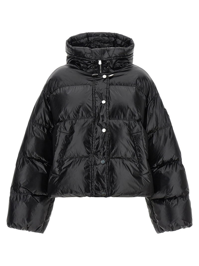 PINKO Black Polyamide Shell Jacket