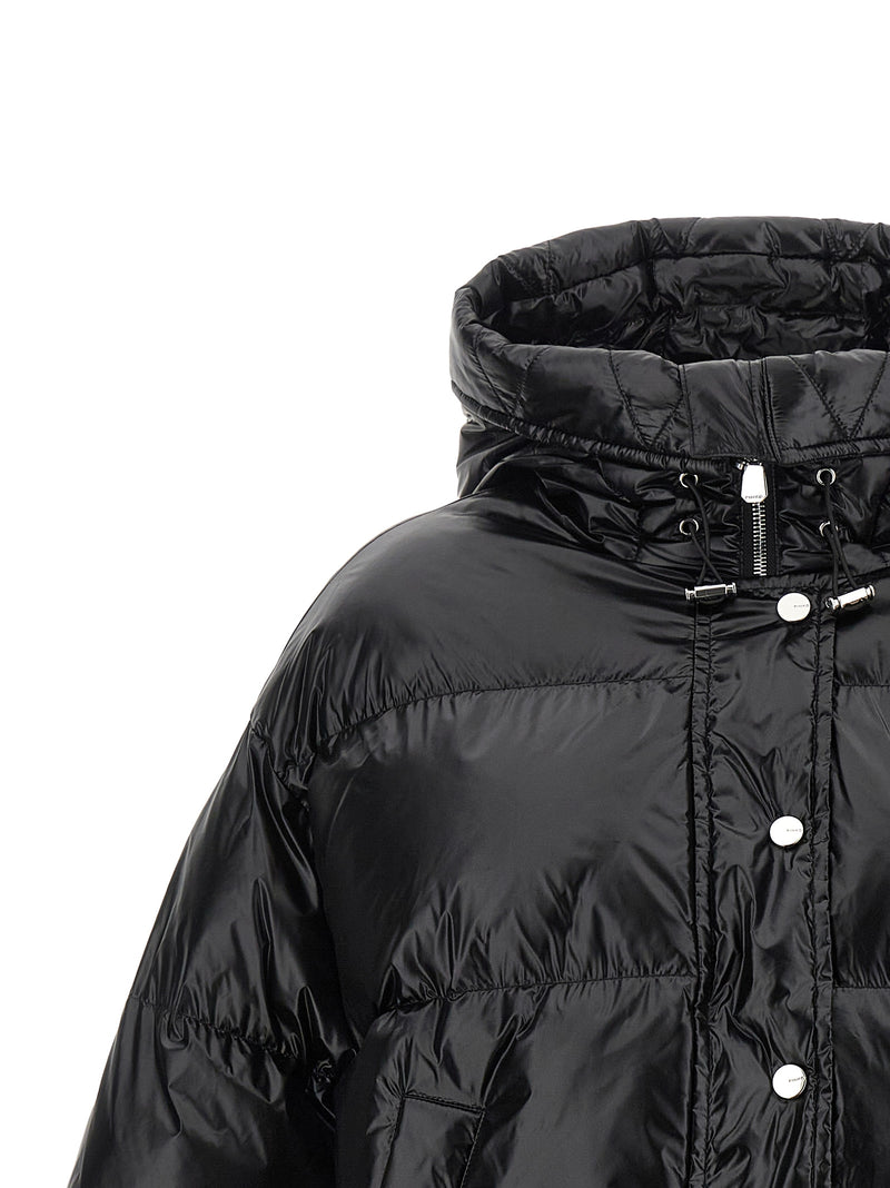 PINKO Black Polyamide Shell Jacket