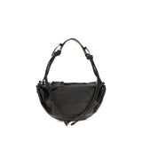 Isabel Marant Black Lamb Ovis Aries Shoulder Bag