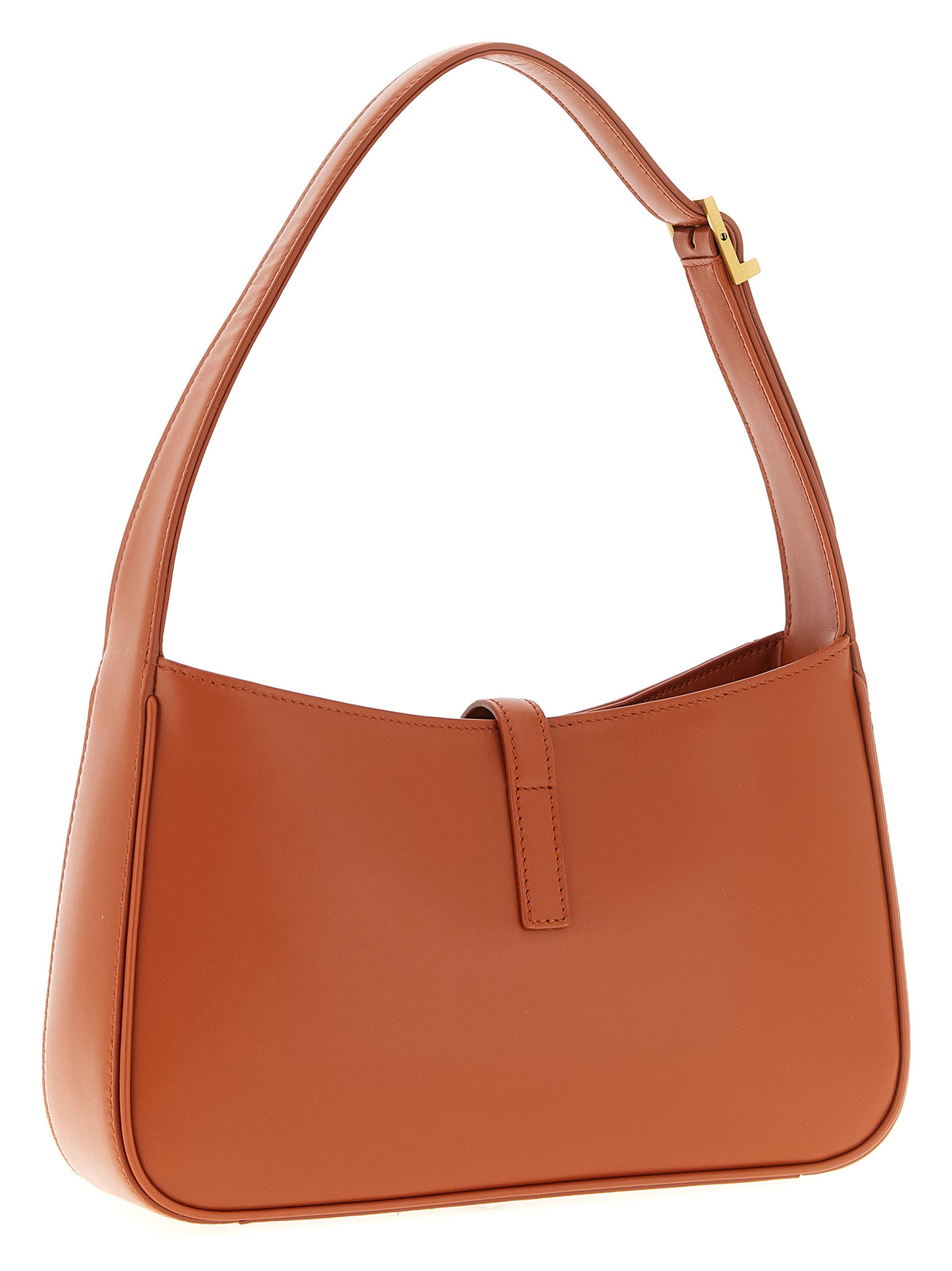 Sac bandoulière Saint Laurent en cuir de veau orange