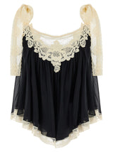 Chemise bicolore en coton Zimmermann