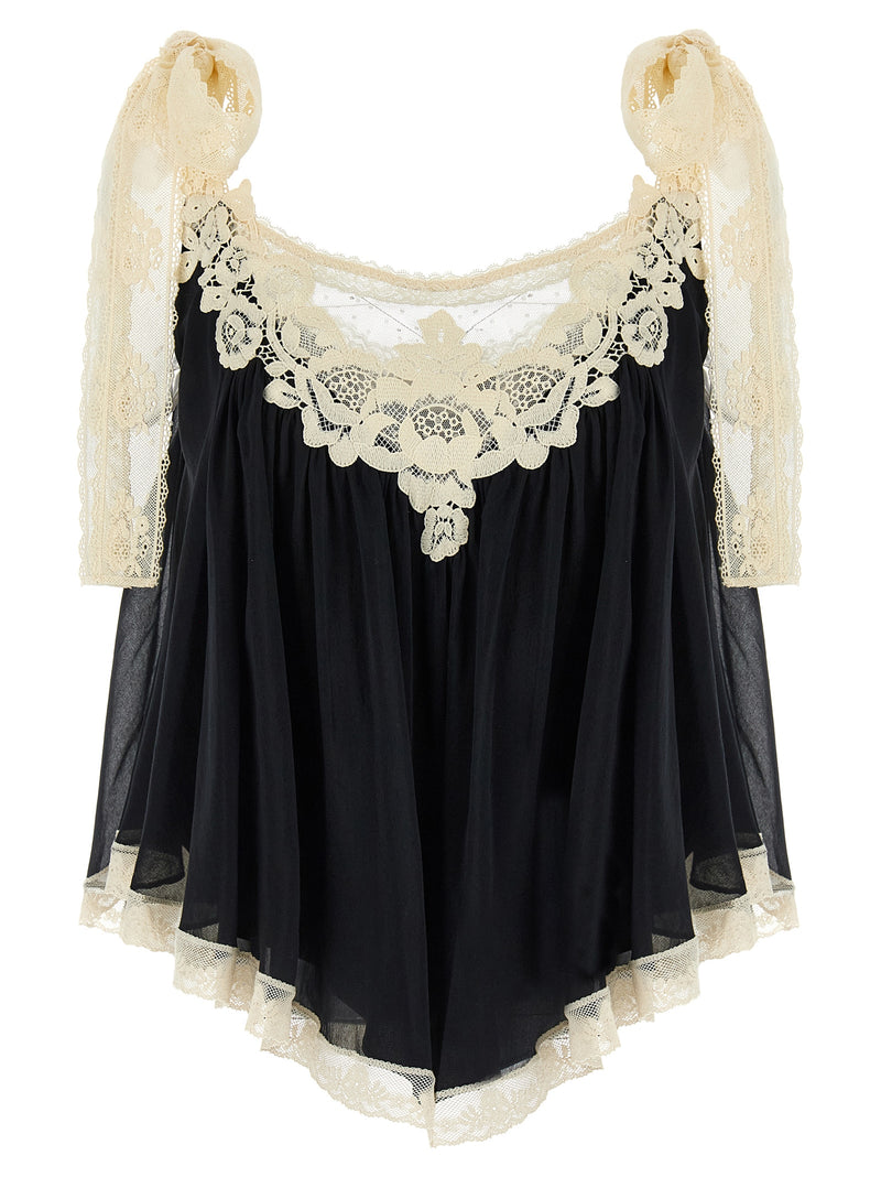 Zimmermann Bicolor Cotton Shirt