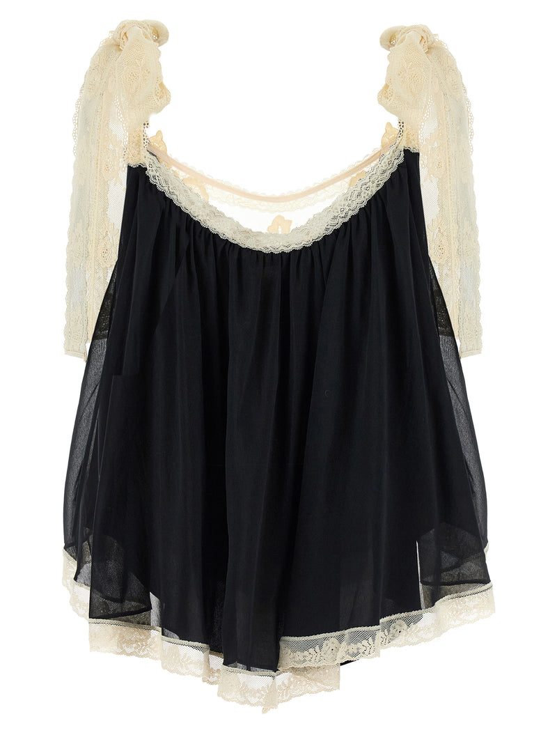 Zimmermann Bicolor Cotton Shirt
