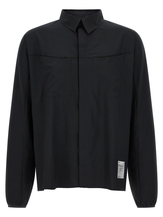 SATISFY Black Polyester Blouse