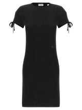 Robe Courte Burberry en Coton Noir