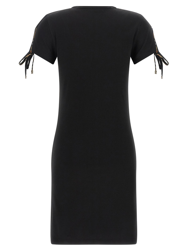 Burberry Black Cotton Short Dress