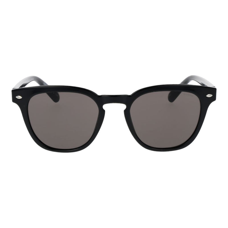 Barbour Black Plastic Panto Sunglasses for Men