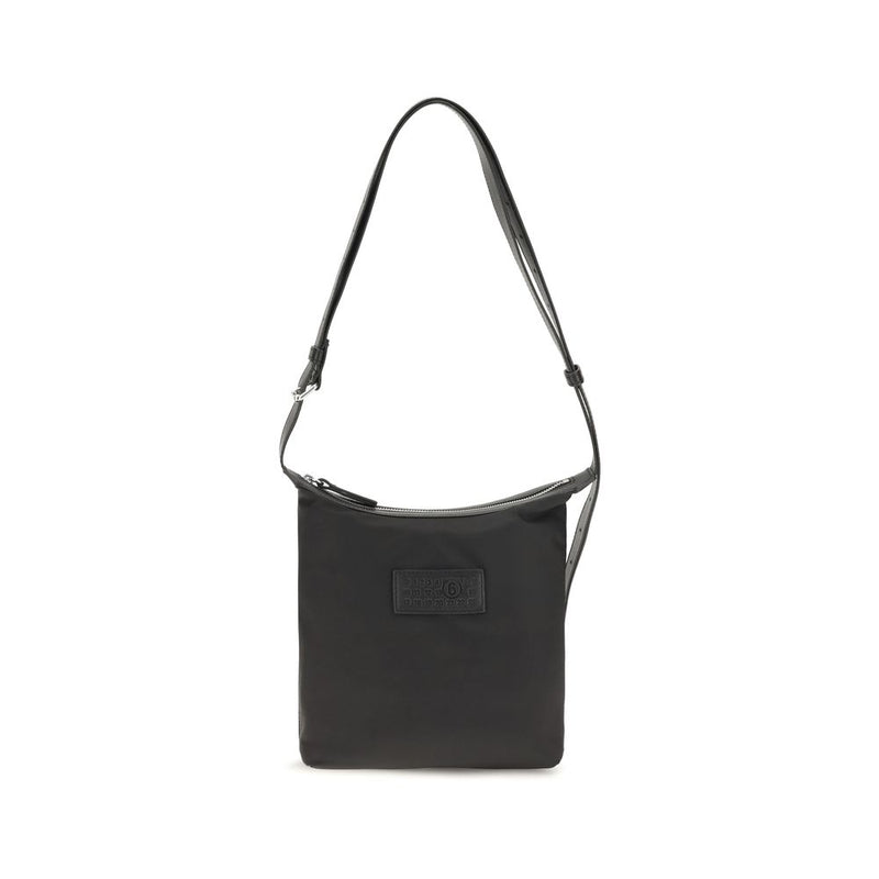 MM6 Black Nylon Shoulder Bag - Contemporary Design