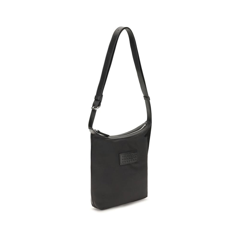 MM6 Black Nylon Shoulder Bag - Contemporary Design