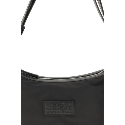 MM6 Black Nylon Shoulder Bag